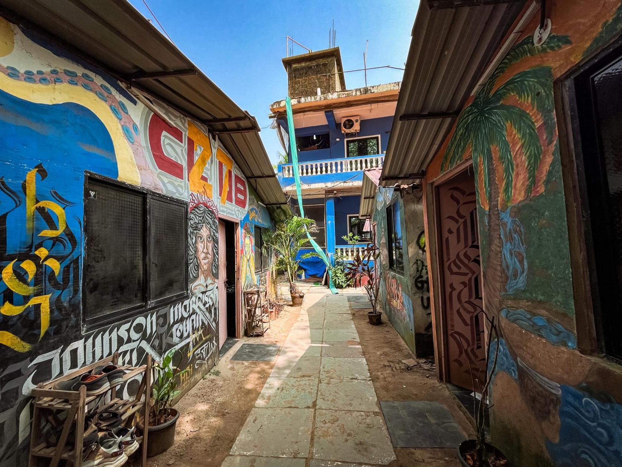 12 Monks - Beachside Hostel Arambol Kültér fotó